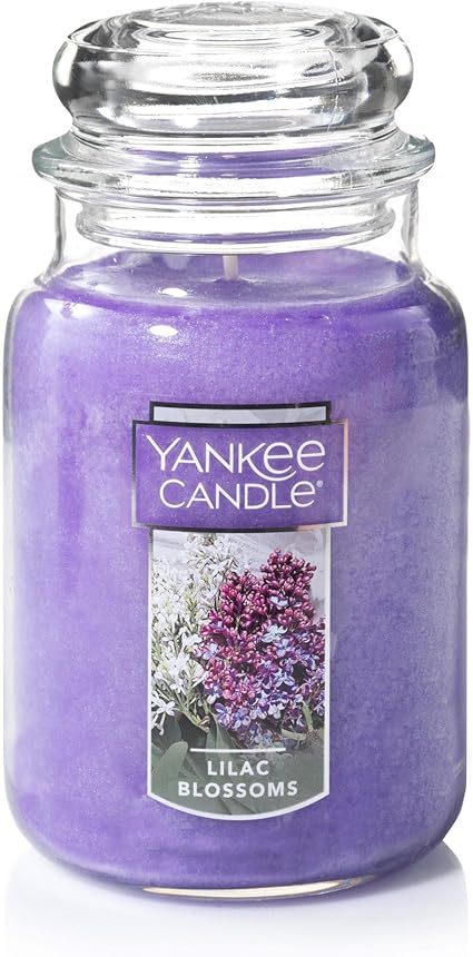 Yankee Candle Lilac Blossoms Scented, Classic 22oz