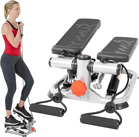 Sunny Health & Fitness Mini Steppers for Exercise at Home, Stair Step Workout Machine