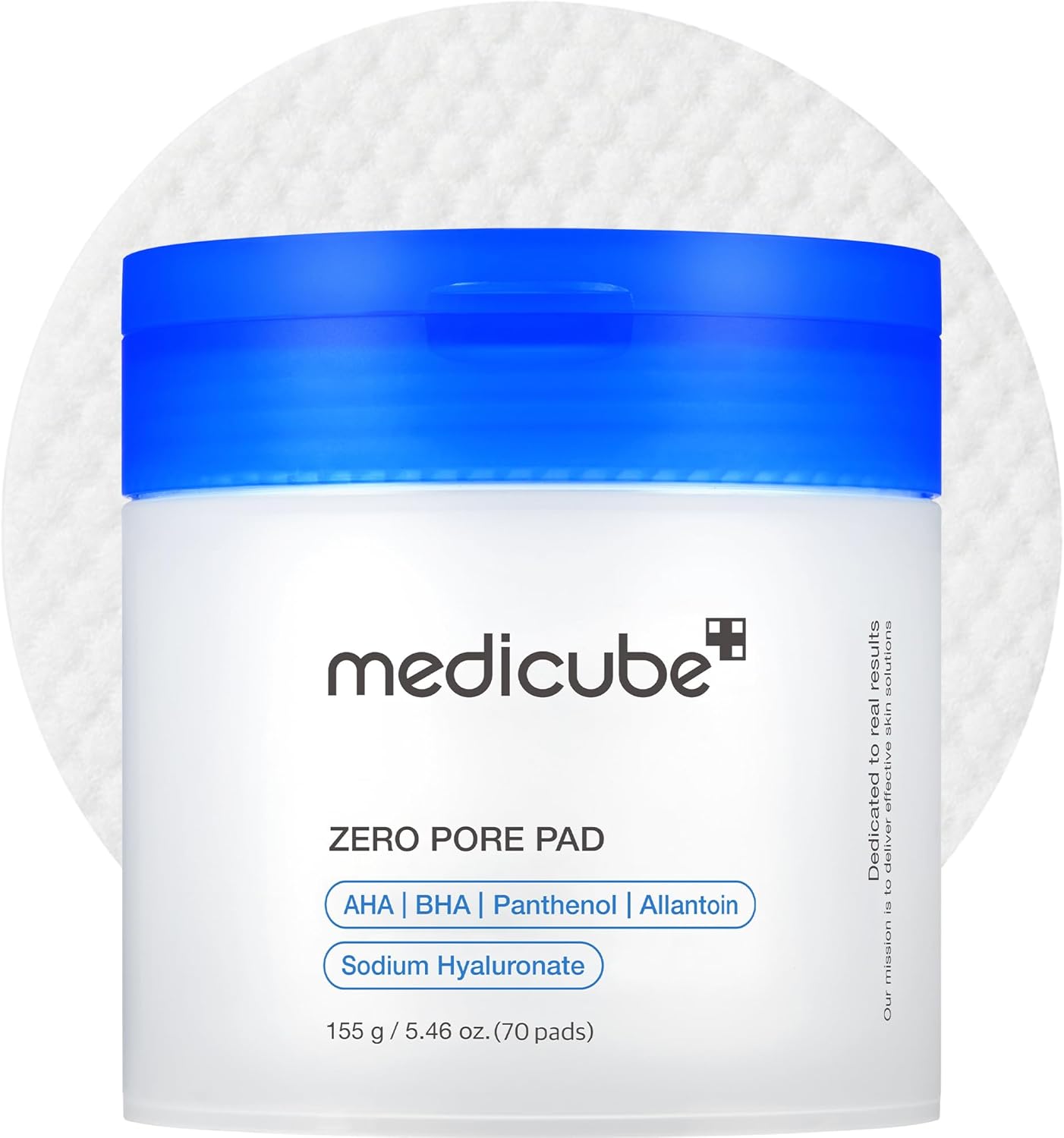 Medicube Zero Pore Pads 2.0, Dual-Textured Facial Toner Pads (70 Pads)